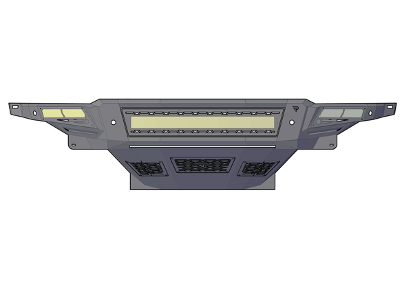 FRONT BUMPER WITH SKID PLATE