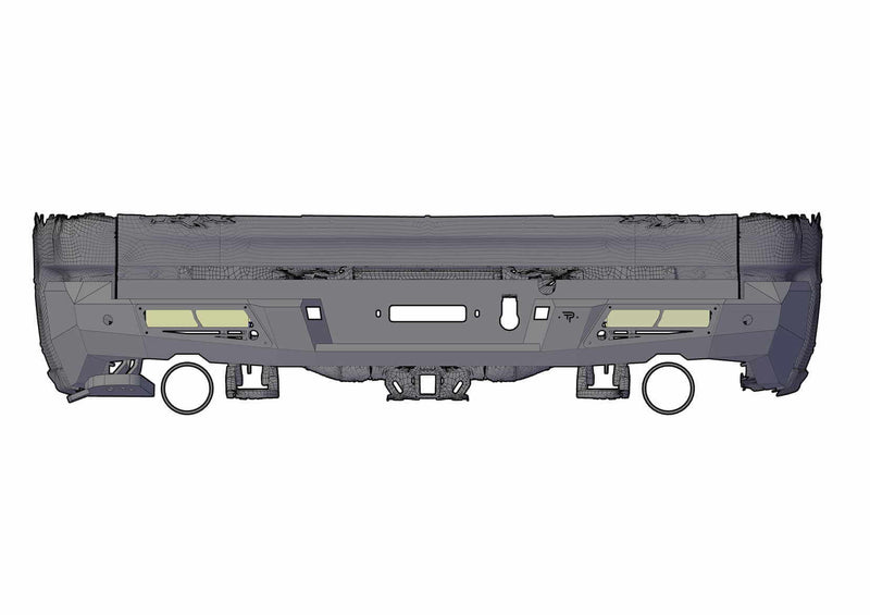 RAM TRX PRO REAR BUMPER