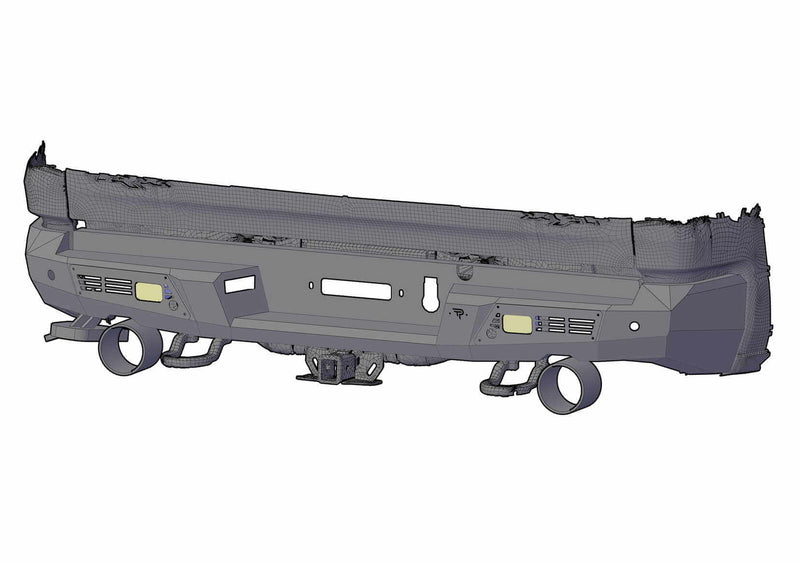RAM TRX PRO REAR BUMPER