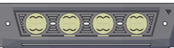 FRONT BUMPER WITH SKID PLATE